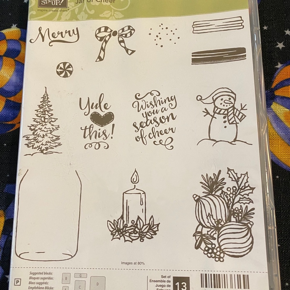 Stampin Up! Jar Of Cheer Stamp Set